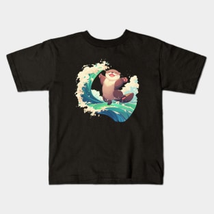 sea otter Kids T-Shirt